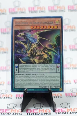 Chaos Emperor, the Dragon of Armageddon (Silver) BLC1-EN026 Battles of... - Image 1 of 3