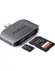 3pac Lettore di Schede SD, AkHolz 2 in 1 Adattatore Lettore di Schede SD USB 3.0) - Foto 1 di 3