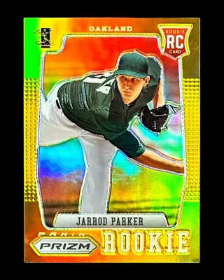 1er AÑO - 2012 Panini Prizm Gold/10 - Prizm Gold #10/10 - Jarrod Parker #154 Foto 1 de 4