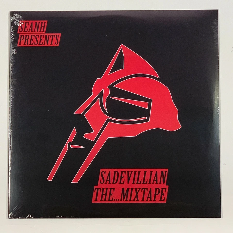 Seanh Presents MF Doom Sade Sadevillain The Mixtape 1LP Vinyl Black 12" Record - Image 1 of 2