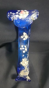 Chinesisches buddhistisches blaues Glas Zepter Lingzhi Ruyi "Wie Sie wünschen" Zepter - Bild 1 von 8