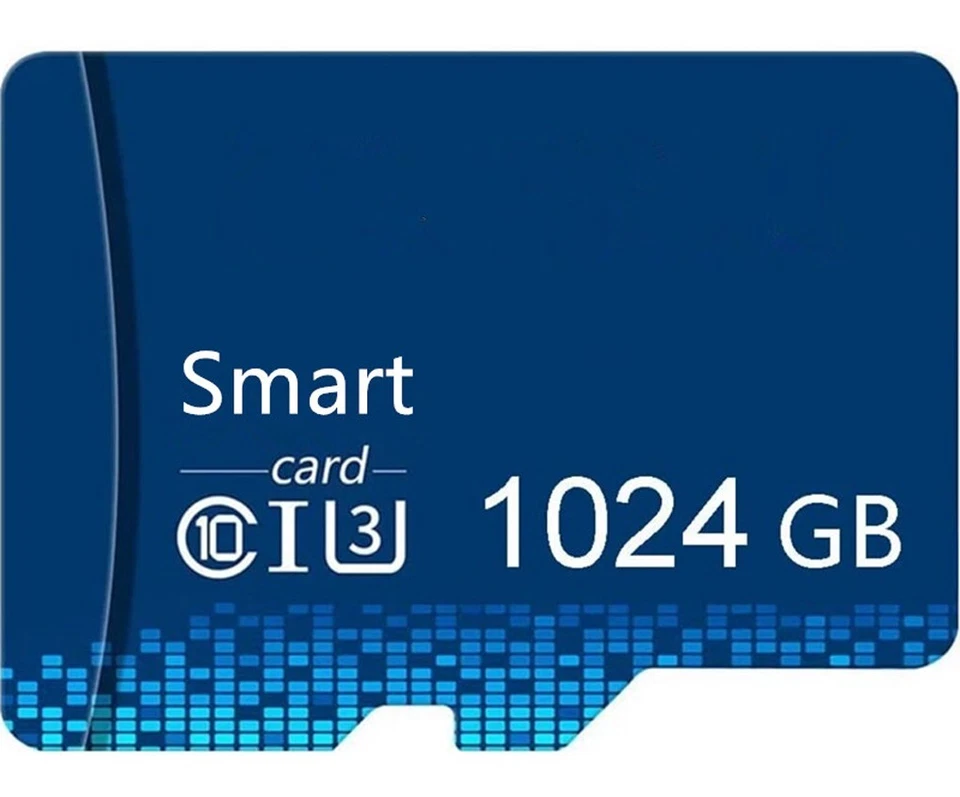 1TB For Micro Memory SD Card 4K Class10 Flash TF Card with Adapter FOR Phone A++ - Image 1 of 1