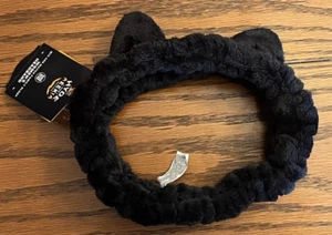 HYDE & EEK ADULT PLUSH BLACK CAT HEADBAND WITH EARS - OSFM - COSTUME / COSPLAY - Picture 1 of 2