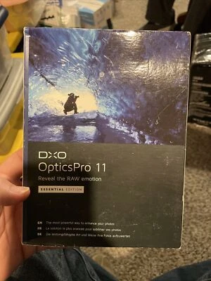 NEW DxO Labs OpticsPro 11 Essential Edition Photo Enhancing Software DVD PC/Mac - Image 1 of 3