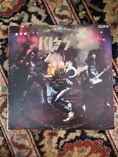 Vintage 1975 KISS "ALIVE!" Double LP - Casablanca Records (NBLP-7020) NM 