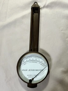 Vintage Henry J. GRÜNES Haarhygrometer - Bild 1 von 7