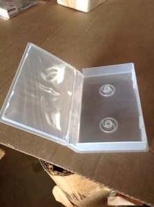 VHS Case With Sleeving CLEAR - Picture 1 of 1