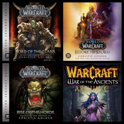 AUDIOBOOKS ~ WORLD OF WARCRAFT 18+ BOOKS ANCIENTS, HORDE, CLANS++ USB .MP3 DRIVE - Image 1 of 4