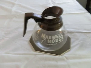 Vintage, H-269, Maxwell House, Glass, Coffee Pot  - Picture 1 of 6