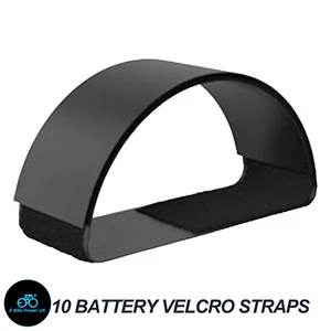 10 Triangle E Bike Battery Straps Heavy Duty Buckle Lithium Pack Hock & Loop - Picture 1 of 3