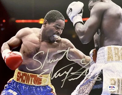 Shawn Showtime Porter Signed Cleveland Champ 8x10 Photo Title Boxing Psa/Dna - Image 1 of 2