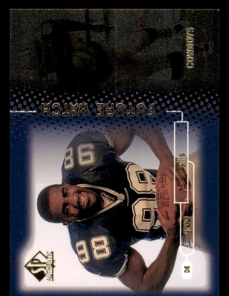 1998 SP Authentic #9 Greg Ellis RC /2000 - Image 1 of 2