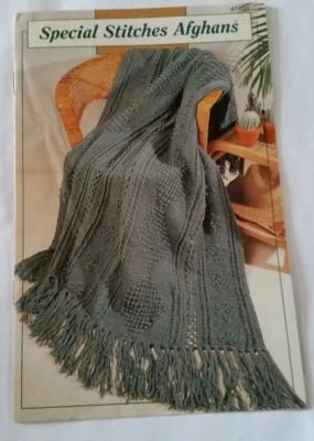 Special Stitches Afghans Craft Booklet Annies Attic  - Image 1 of 2