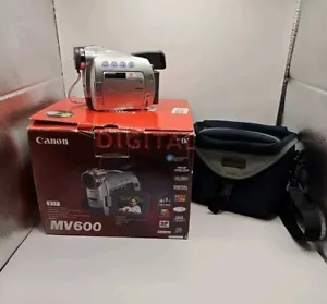 Videocámara digital Canon MV600 E cámara MiniDV en caja con accesorios - Imagen 1 de 21
