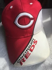 Cincinnati Reds Hat Gorra de Pelota Fanático Favorito Usado Talla Única Mr.Redlegs - Imagen 1 de 6