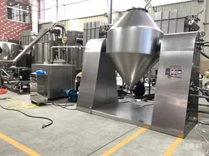 Plastic Resin Double Cone Rotary Vacuum Dryer Solvent Recovery System Negotiable - Picture 1 of 6