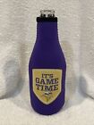 VERY COOL Minnesota Vikings It's Game Time SGA Purple Bottle Coolie, NEW&NICE!!