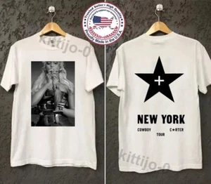 NEW!!! NY Exclusive Beyonce Cowboy Carter Tour 2025 reprint Shirt - Picture 1 of 5