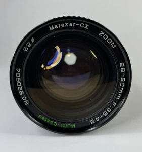 Marexar-CX 28-80mm F : 3.5-4.5 Lens - w/ Macro (A2) - Picture 1 of 7