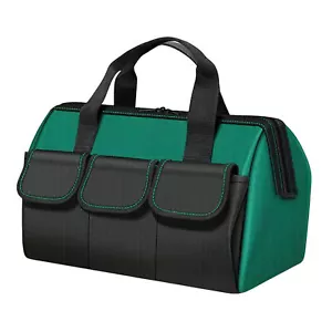 Large Tool Bag Organizer Heavy Duty Tool Pouch Bag Tool Tote Bag Multi Pockets - Picture 1 of 10
