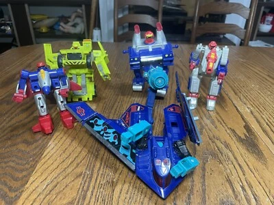 De colección 1980 Takara Hasbro Transformers G2 G1 Robot Gobots Plano Juguete Limpio Foto 1 de 4