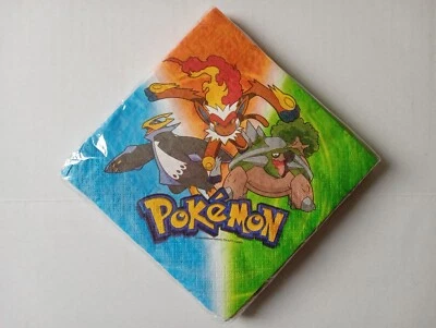 Pokemon Birthday Party Luncheon Napkins 16 Count Design Ware American Greetings - Image 1 of 3