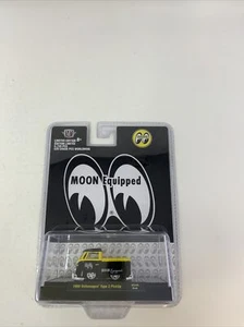 1960 VOLKSWAGEN TYPE 2 PICKUP BLACK "MOONEYES" 1/64 DIECAST BY M2 31500-HS40 - Picture 1 of 9