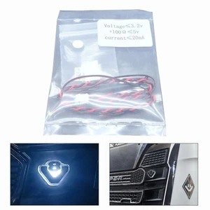 Luz LED de plástico con pegatina de metal para camión tractor de control remoto 1/14 TAMIYA - Imagen 1 de 5