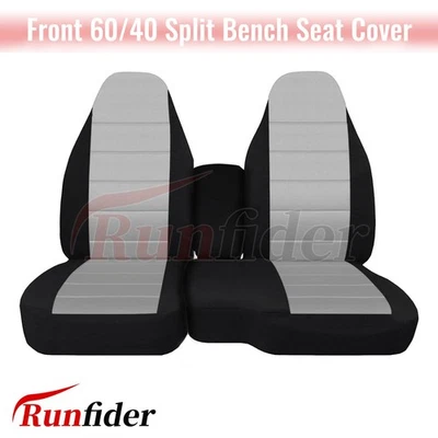 Seat Covers with Console Armrest  for Chevy Colorado GMC Canyon 2004 -2012-Gray Foto 1 de 4