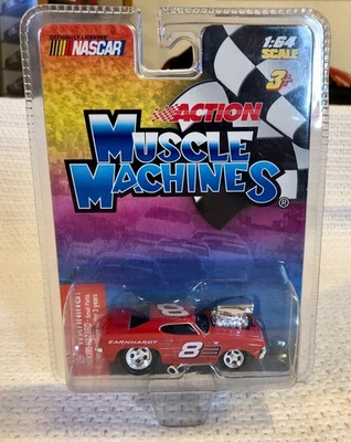 Dale Earnhardt Jr #8 Muscle Machines / Action 1:64 chevelle Diecast  - Image 1 of 4