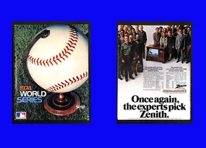1974 World Series Official Program Los Angeles Dodgers vs Oakland Athletics - Picture 1 of 3