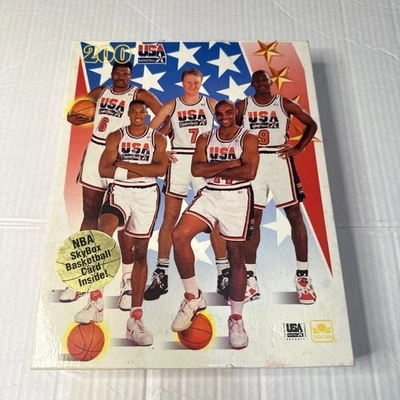 USA Basketball Barcelona Olympic Dream Team Jigsaw Puzzle 200 Pcs Golden NEW - Image 1 of 4