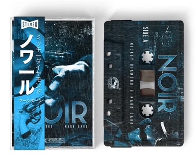 MICKEY DIAMOND & MARK DARK Noir /75 Promo Cassette Tape NEW Pro Dillinger Snotty - Image 1 of 4
