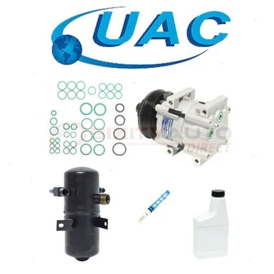UAC AC Compressor & Component Kit for 1996 Ford F-250 4.9L 5.0L 5.8L 7.5L L6 vd - Image 1 of 4