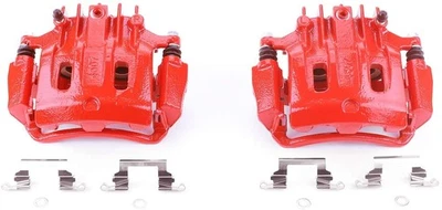 Pinzas rojas de alta temperatura Power Stop S4752 para Ford Excursion/F-250/F-350 Foto 1 de 2