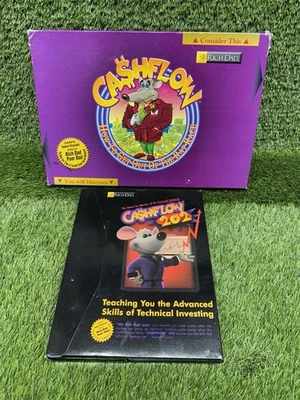 Cashflow 101 and 202 Boardgame by Robert Kiyosaki - Rich Dad Investing Game - Image 1 of 4