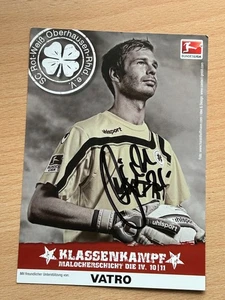 Biglietto autografo Sören Pirson SC rosso-bianco Oberhausen originale firmato #47829 - Foto 1 di 2