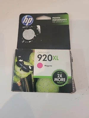HP 920XL Magenta Single Ink Cartridge  EXP: 05/2014 - Image 1 of 2