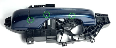 🧩2019-2025 RAM 1500 EXTERIOR DOOR HANDLE REAR RIGHT PASSENGER SIDE BLUE PPX OEM - Image 1 of 4