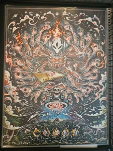 311 Tage 2020 Nick Hexum handsigniertes Poster von Miles Tsang - Bild 1 von 6