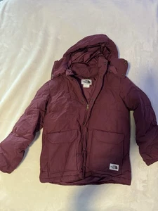 Chaqueta de mujer The North granate gruesa talla grande manga larga - Imagen 1 de 9