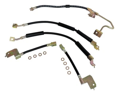 Crown Automotive BHK7 Brake Hose Kit Incl. Front And Rear Left And Right Hoses/R - Imagem 1 de 3