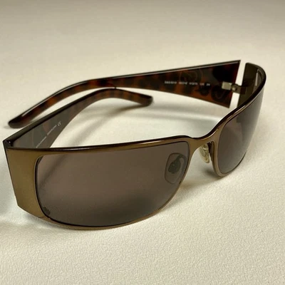 Очки солнцезащитные D&G Dolce & Gabbana 6010 012/73 коричневые с черепаховым логотипом 59 мм Италия - Изображение 1 из 4