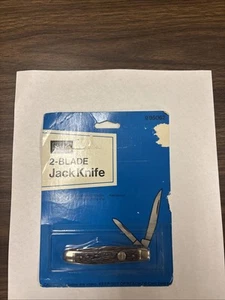 Vintage Sears 2 Blade Jack Knife Pocket Jack Knife Carbon Blade 95062 - Picture 1 of 5