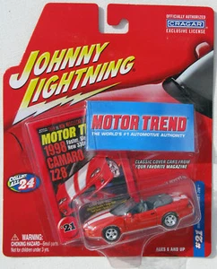 JOHNNY LIGHTNING MOTOR TREND MAGAZINE 1998 CHEVROLET CAMARO Z28 #21 - Picture 1 of 3