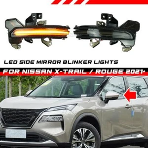 Dynamic LED Side Mirror Light Turn Signal Lamp For Nissan Rogue T33 2021-2024 - Picture 1 of 8