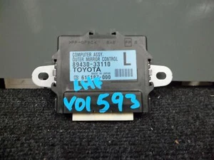 Toyota AURION Left Outer Mirror Control ECU GSV50R 04/12-08/17 P/N 89430-33110 - Picture 1 of 3