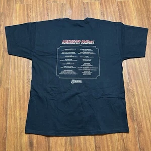 Vtg Monster Mafia Game Shirt XL Werehouse Productions Y2K Video Game Tee - Picture 1 of 10