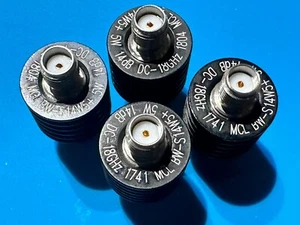 4 MCL BW-S14W5+ 5W 14dB DC-18GHz SMA Attenuators BW-S15W5+ BW-SW12W5+ - Picture 1 of 6