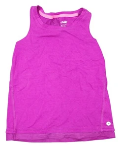 Girls Avia Active Athletic Purple Tank Top XS 4/5 Loose Fit Racerback Shirt Mesh - Picture 1 of 4